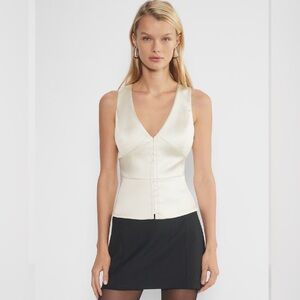 ARITZIA Canape Satin top - NWT